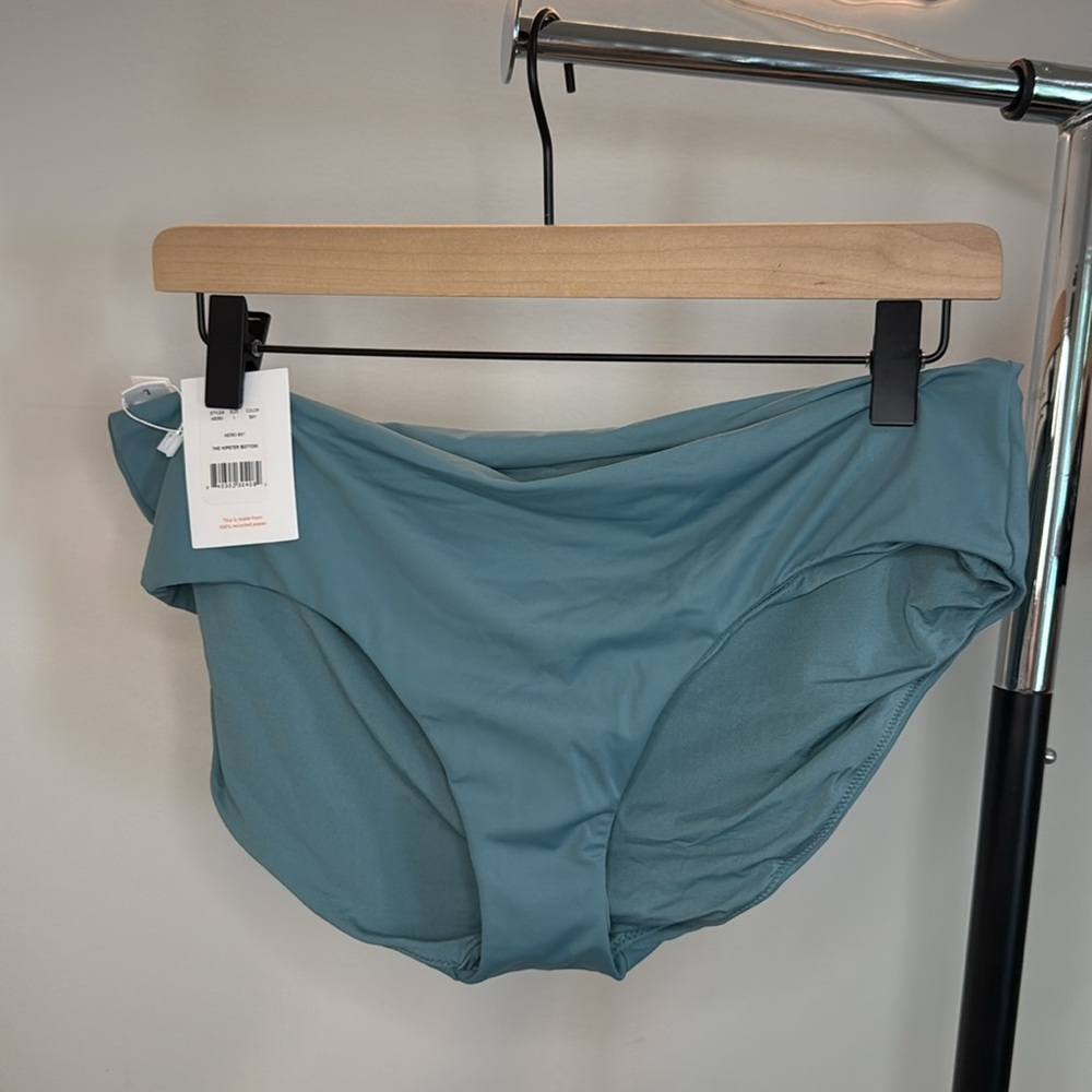 Andie Swim Hipster Bikini Bottom in Bay
